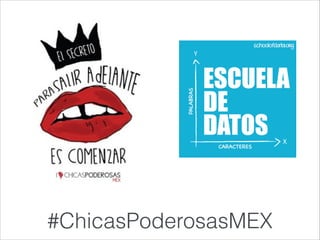 #ChicasPoderosasMEX

 