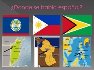 ¿Dónde se habla español?