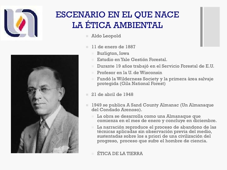 ETICA DE LA TIERRA ALDO LEOPOLD PDF