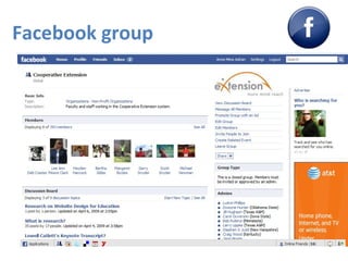 Facebook group 