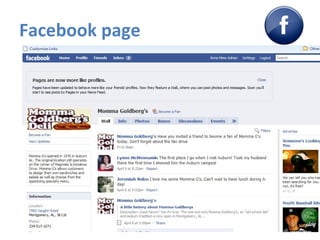 Facebook page 
