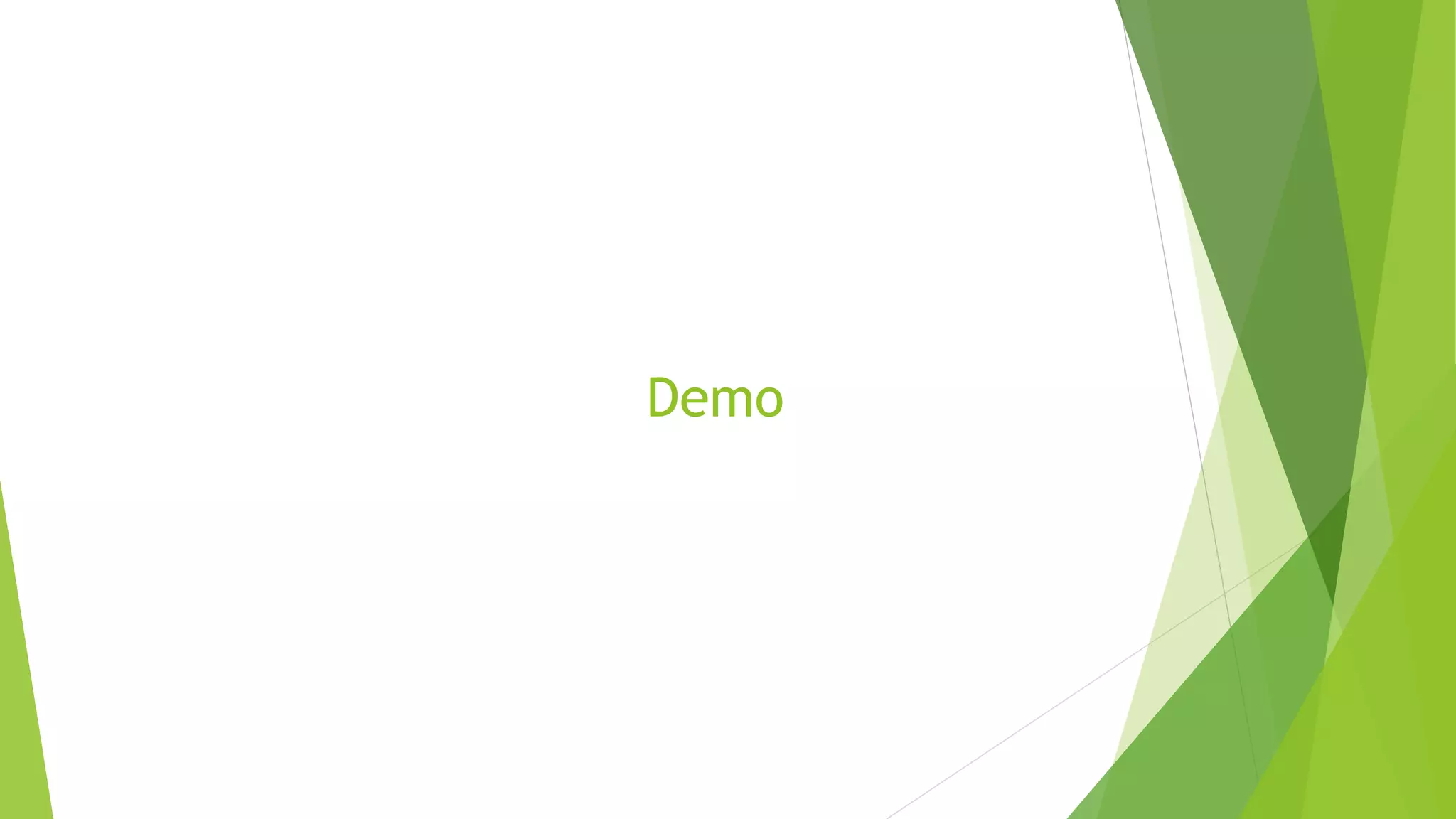 Demo
 