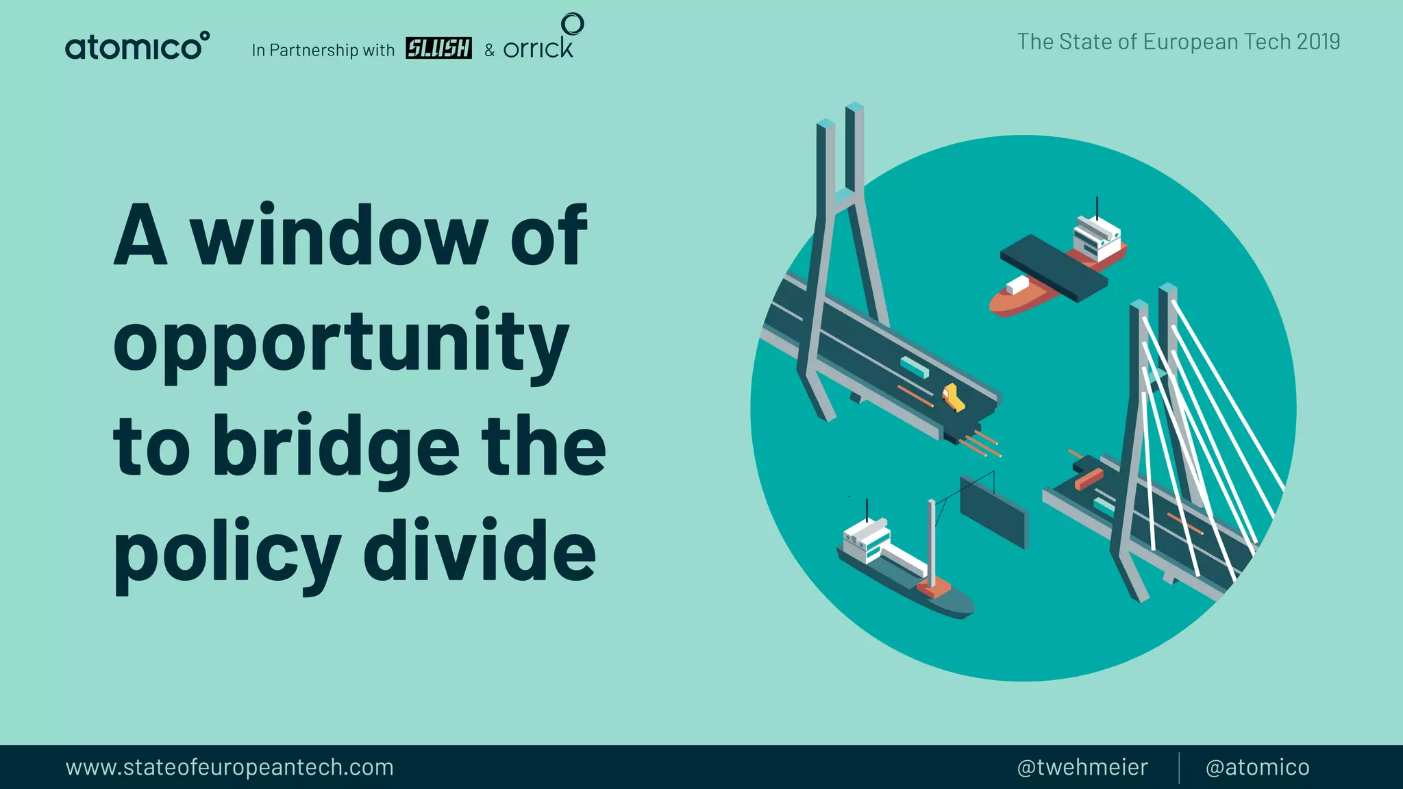 A window of
opportunity
to bridge the
policy divide
 