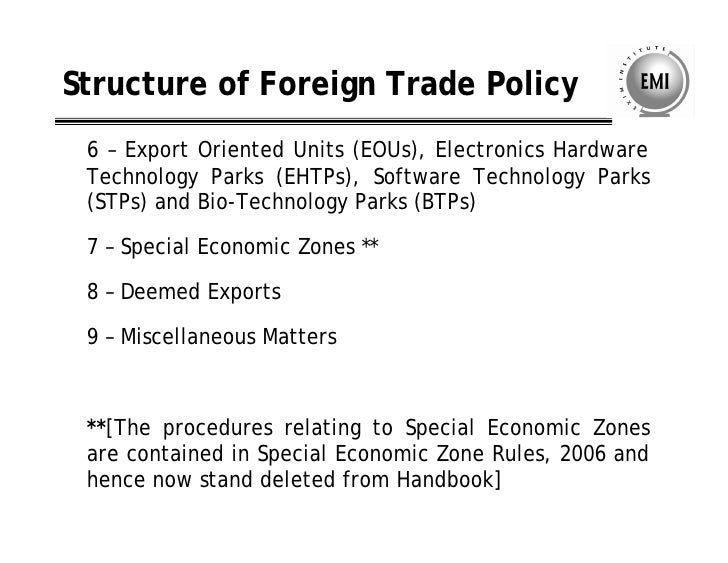Indian trade classification' based on harmonized commodity description and coding system