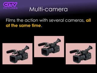 Single Camera Techniques: Intro, genre, formats, uses | PPTX