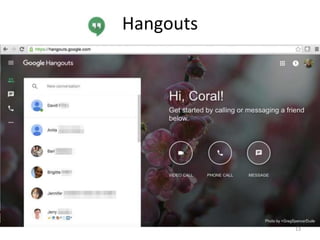 Hangouts
13
 