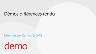 Démos différences renduExemple sur Canvas & SVGdemo 