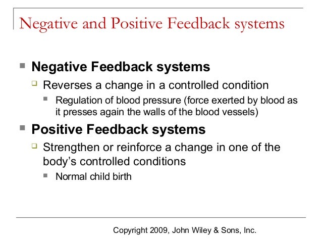 difference between positive and negative feedback loops difference between positive and negative feedback loops