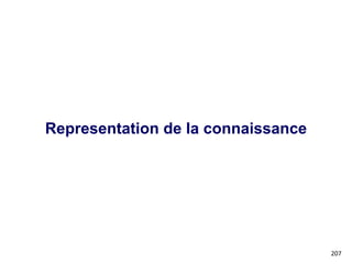 Representation de la connaissance
207
 