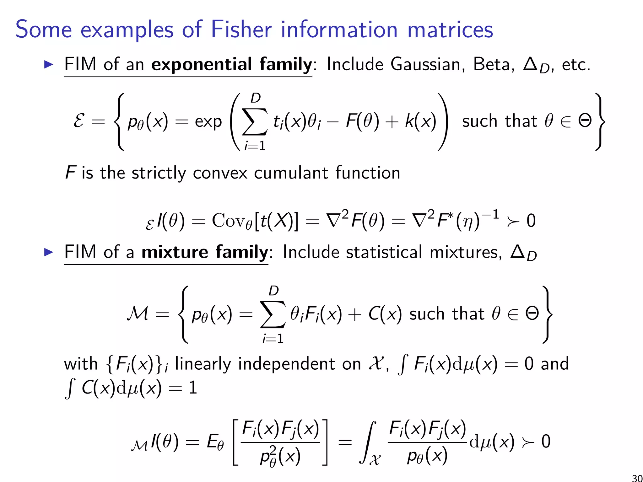 An elementary introduction to information geometry | PDF