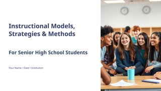 Strategy Model Classroom intro Instructional-Models-strat---.pptx