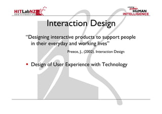 Introduction to Interaction Design | PDF