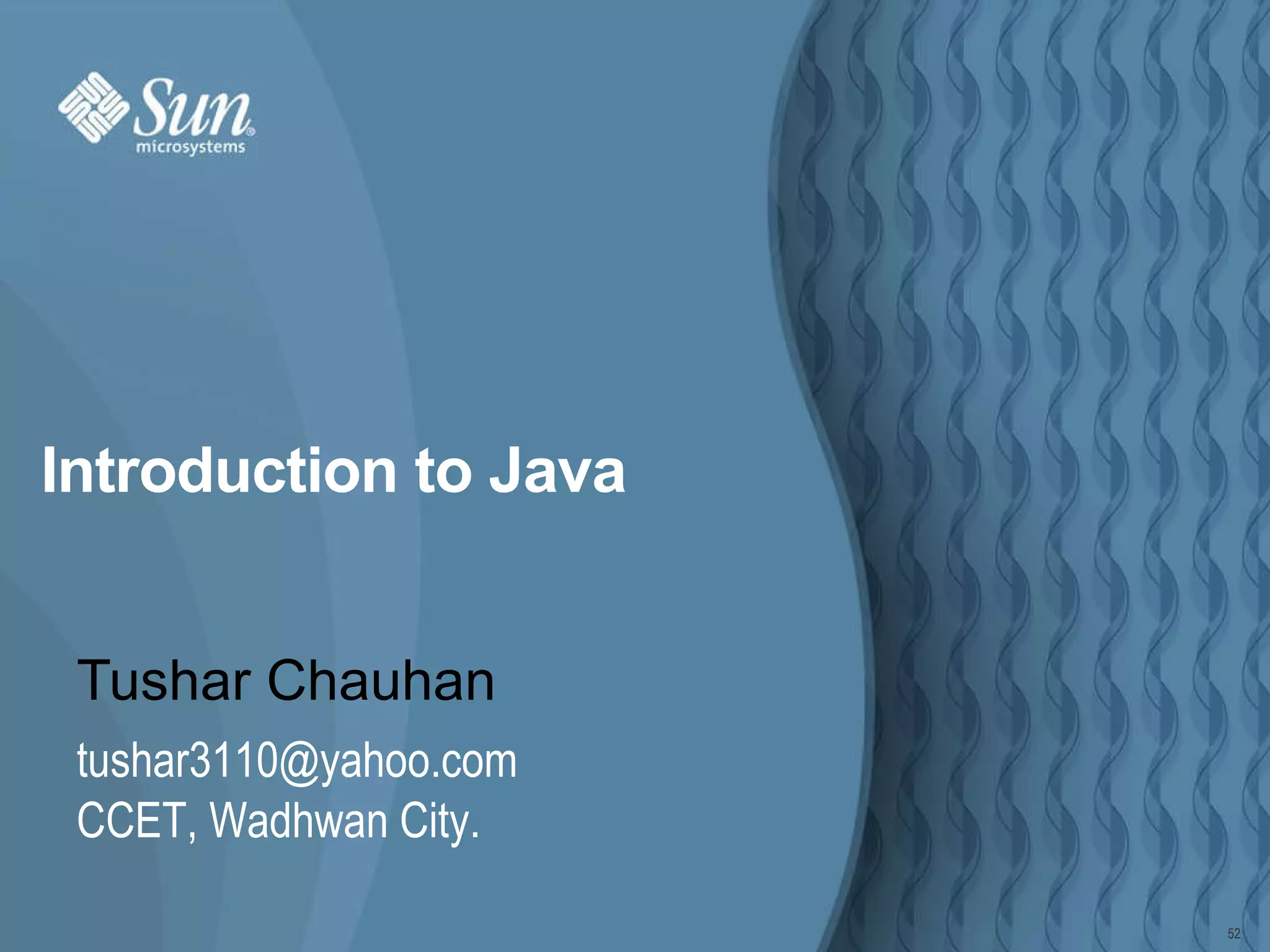 Example with arithmetic operators int i=2+3;  // i equals 5 i=i+1;  //i equals 6 i=6*2;  //i equals 12 i=2+5*2%8;  //i equals 4 