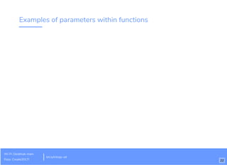 Javascript today
Has large community of developers, libraries and
frameworks
Lots of job opportunities
Also the syntax is easier to understand for ﬁrst-time
developers
bit.ly/introjs-sd
Wi-Fi: Deskhub-main
Pass: Create2017! 12
 