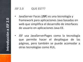 Intro jsf | PPTX