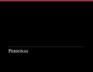 PERSONAS

 