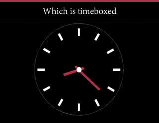 Which is timeboxed

 