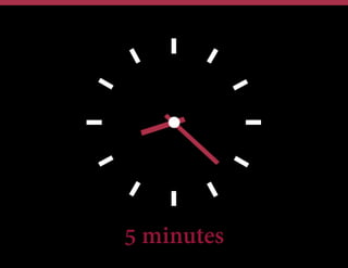 5 minutes

 