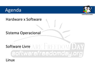 Agenda Hardware x Software 