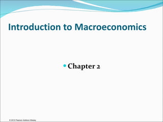 Introduction to Macroeconomics ,[object Object]
