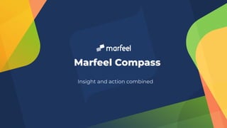 Insight and action combined
Marfeel Compass
 