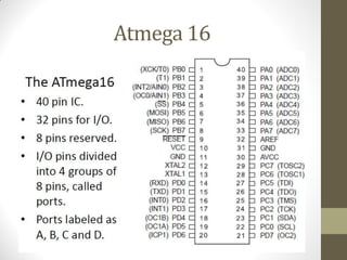 Atmega 16
 