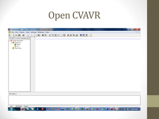 Open CVAVR
 