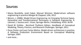 In memory – Robert France
https://advancing.colostate.edu/ROBERTFRANCEFELLOWSHIP
• His paper on UML was honored with a 10-year Most
Influential Paper Award at the Model Driven Engineering
and Languages and Systems conference
• Co-founder of the Software and Systems Modeling Journal
• Leader of ReMoDD
(http://www.cs.colostate.edu/remodd/v1/content/repositor
y-model-driven-development-remodd-overview)
 