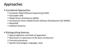 PSM
MDA Platform Specific Model (PSM)
 Specifies how the functionality described in the PIM is
realized on a certain platform
 Using a UML-Profile for the selected platform, e.g., EJB
51
 