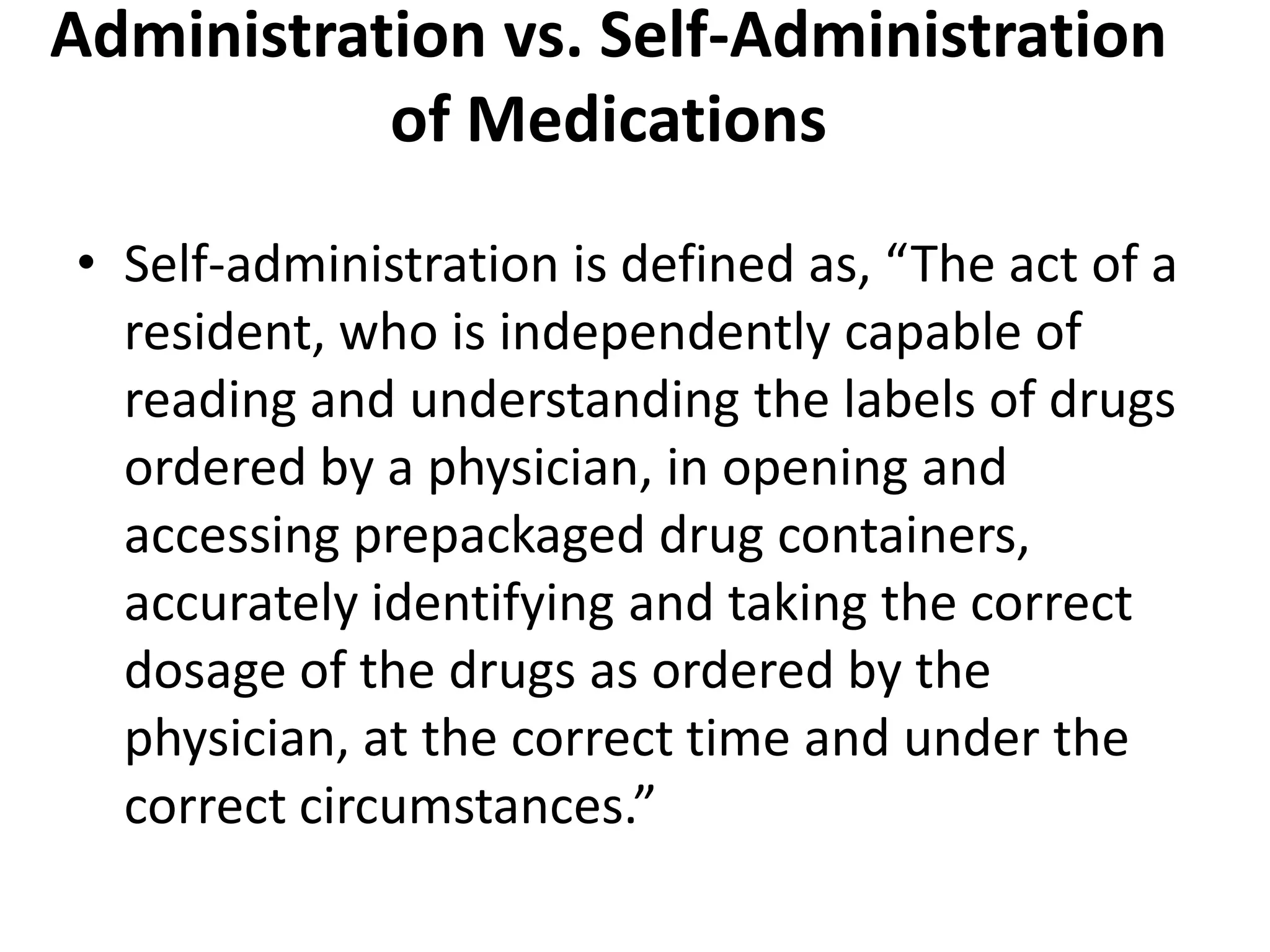 Intro to medication training | PPT