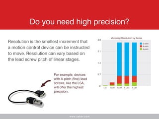 An Introduction to Precision Motion Control | PDF