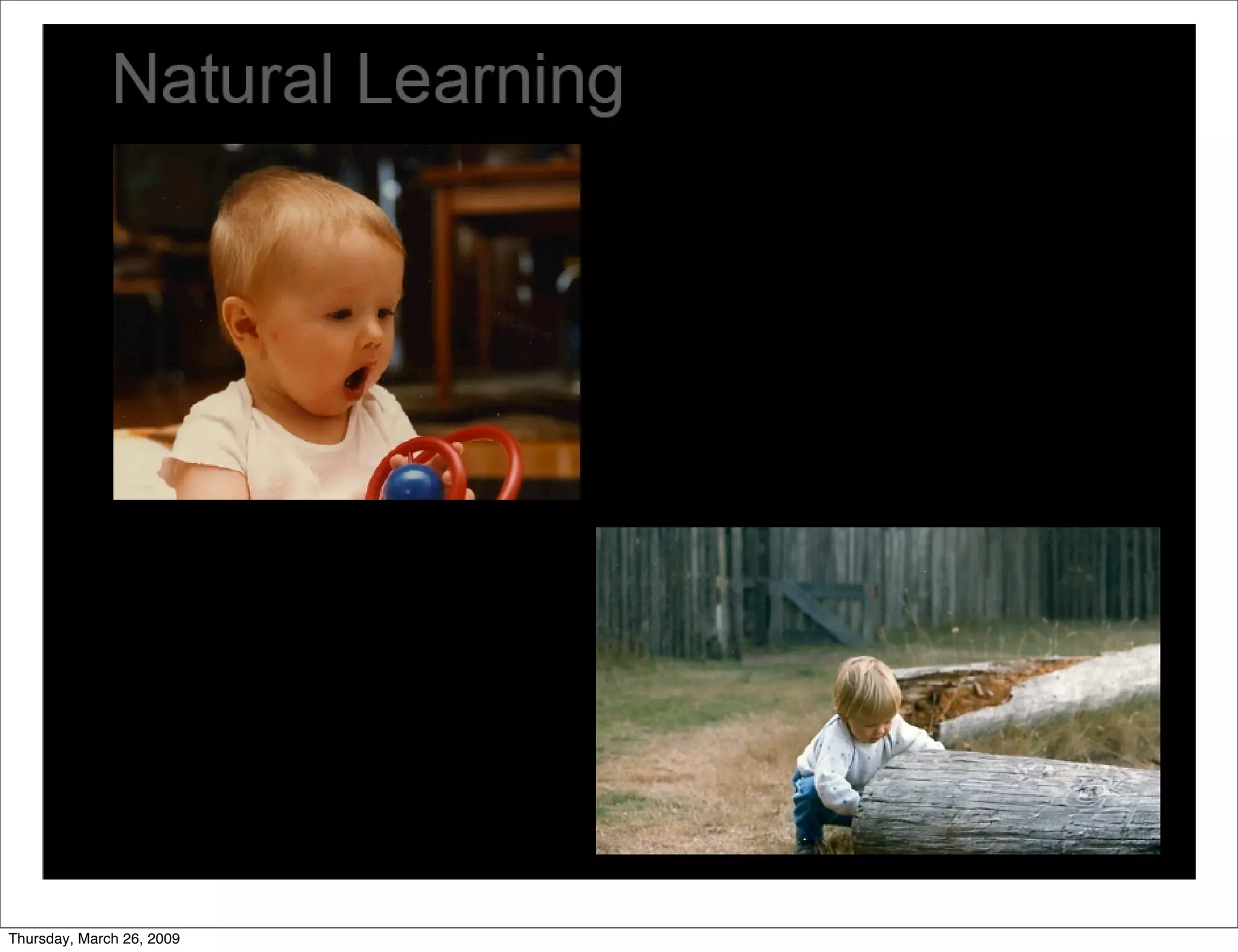 Informal conversation on Informal Learning