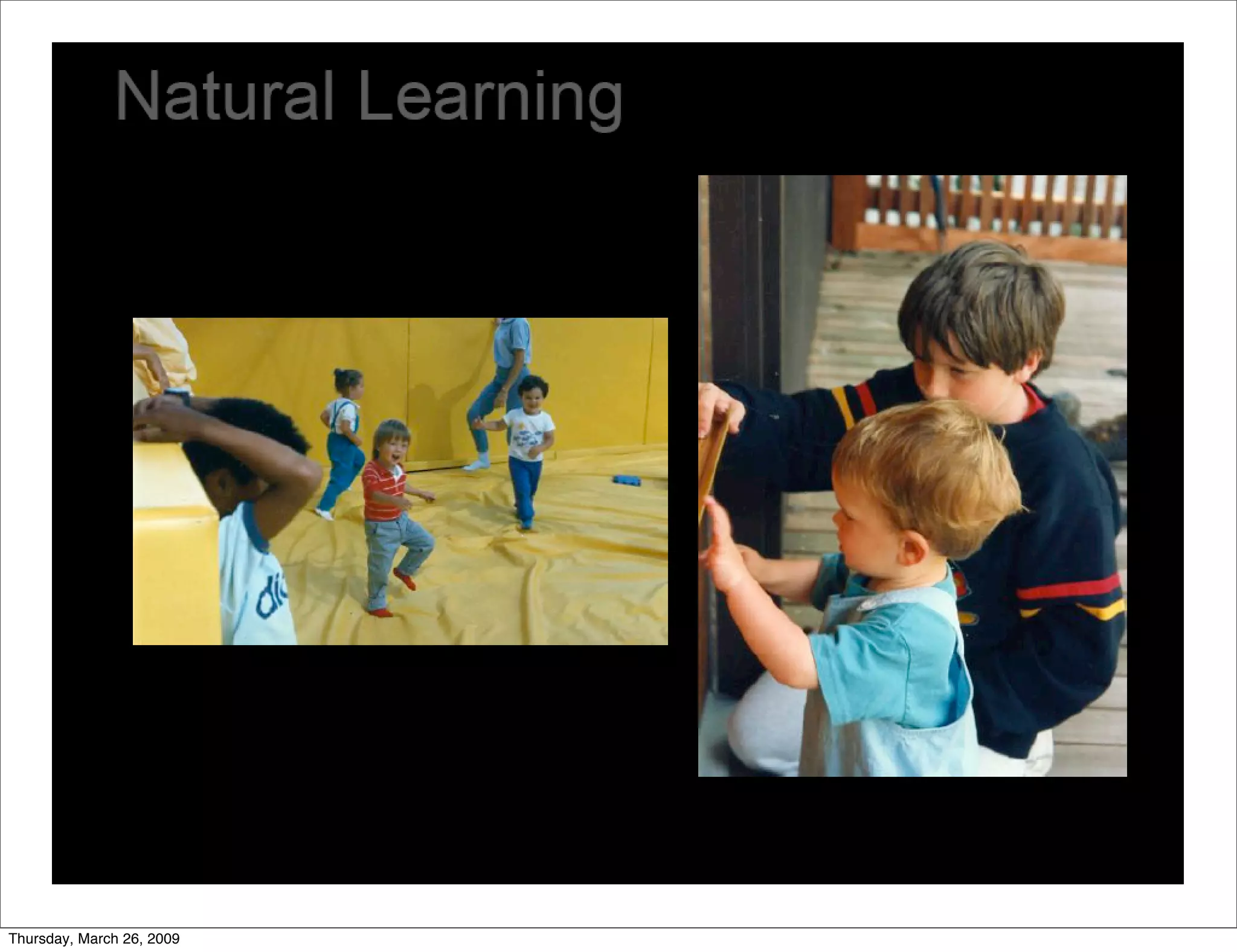 Informal conversation on Informal Learning