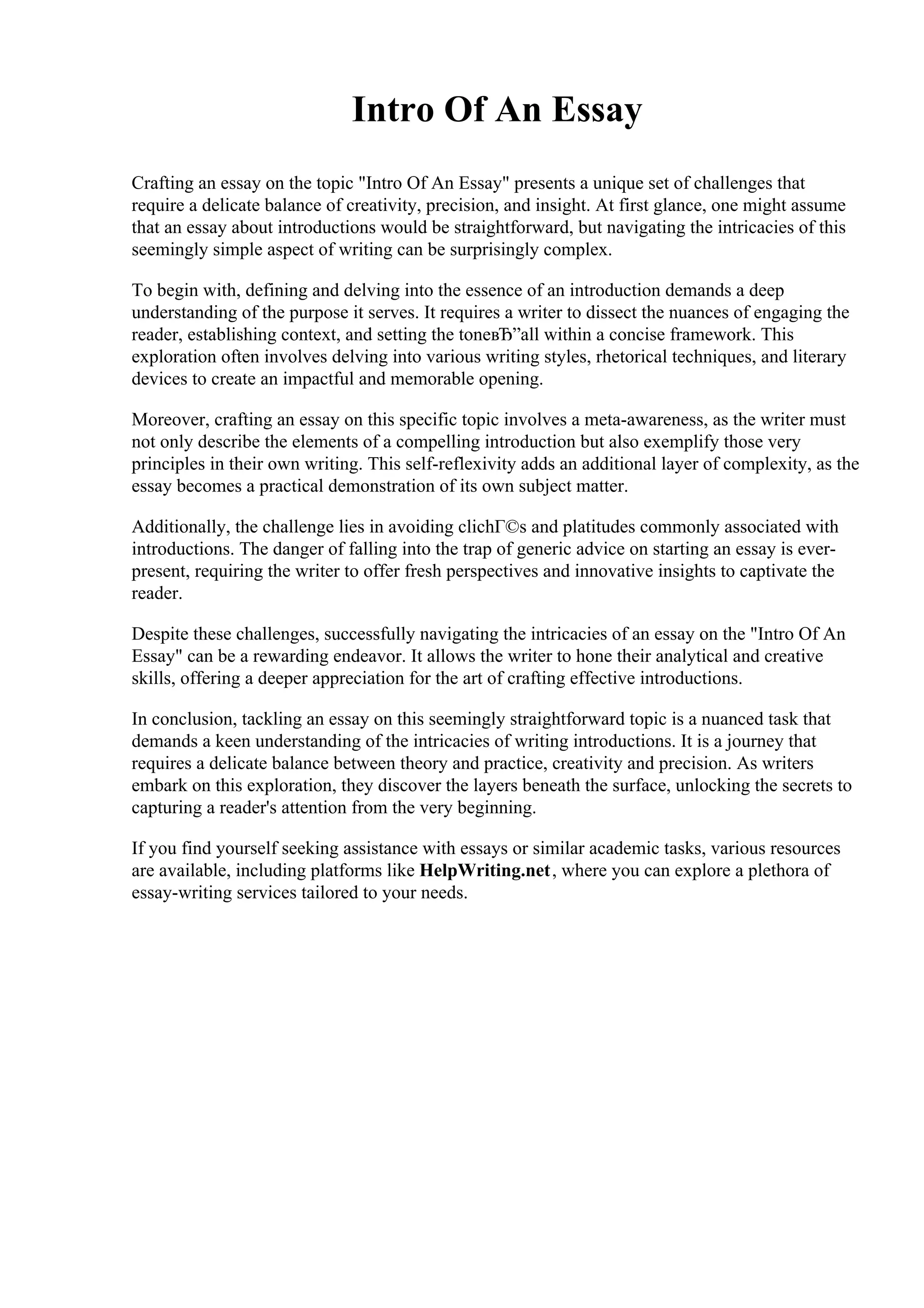 Intro Of An Essay.pdf