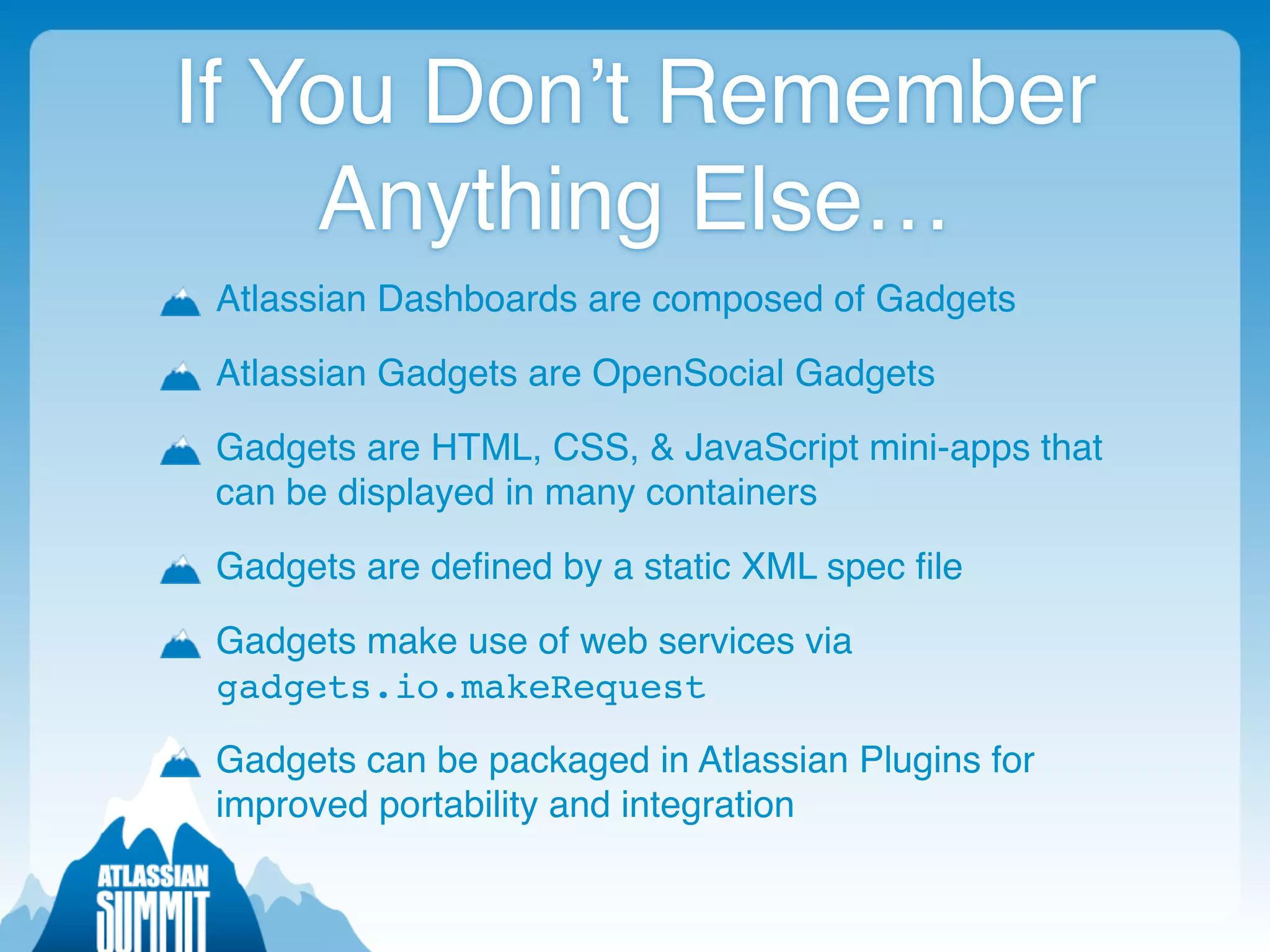 Intro Open Social and Dashboards