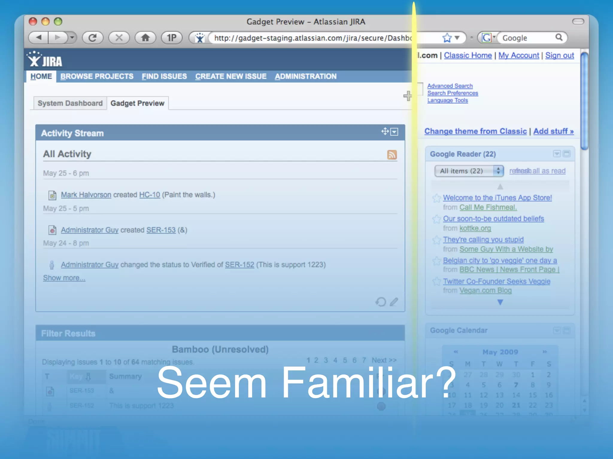 Intro Open Social and Dashboards