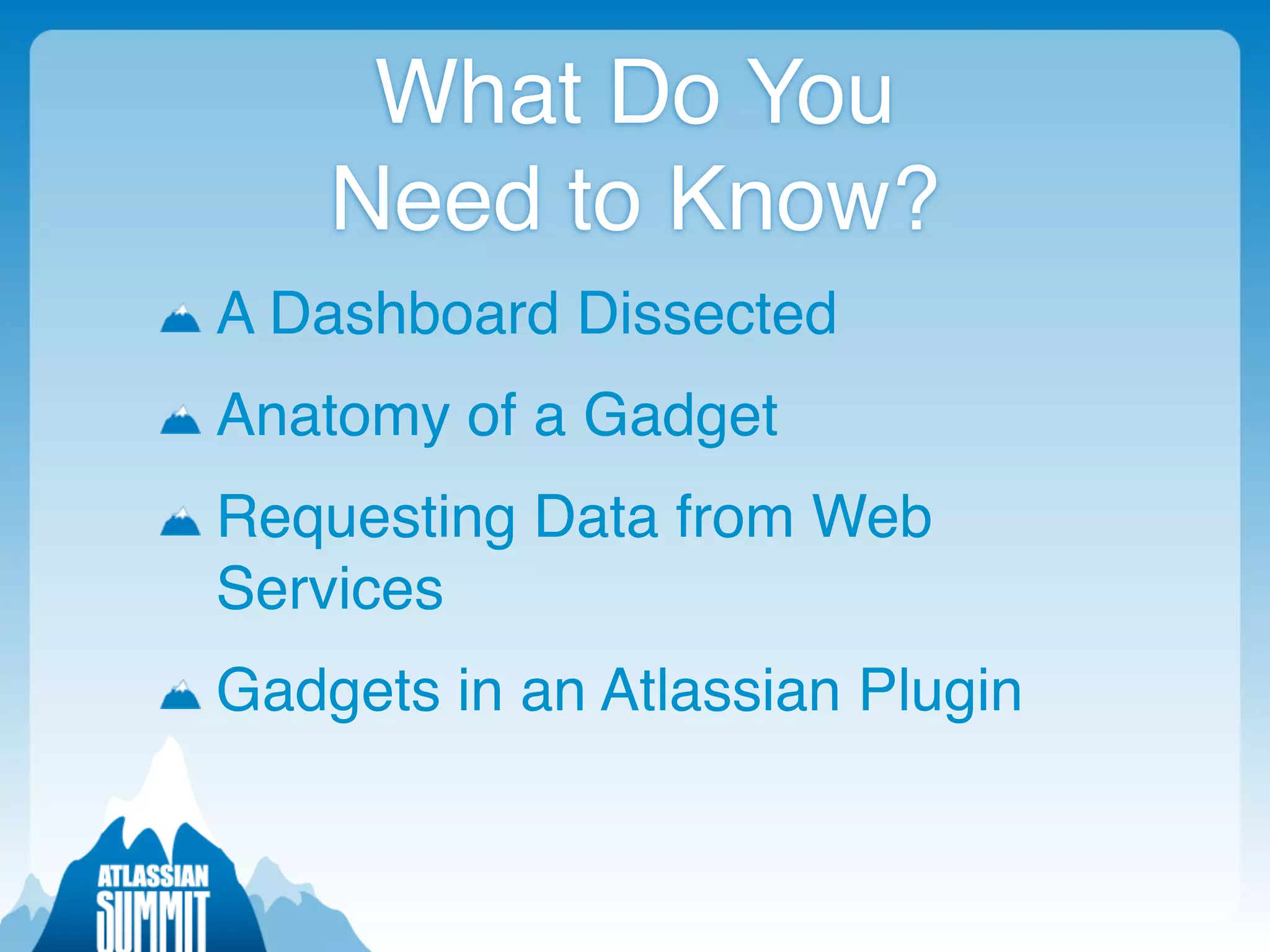 Intro Open Social and Dashboards
