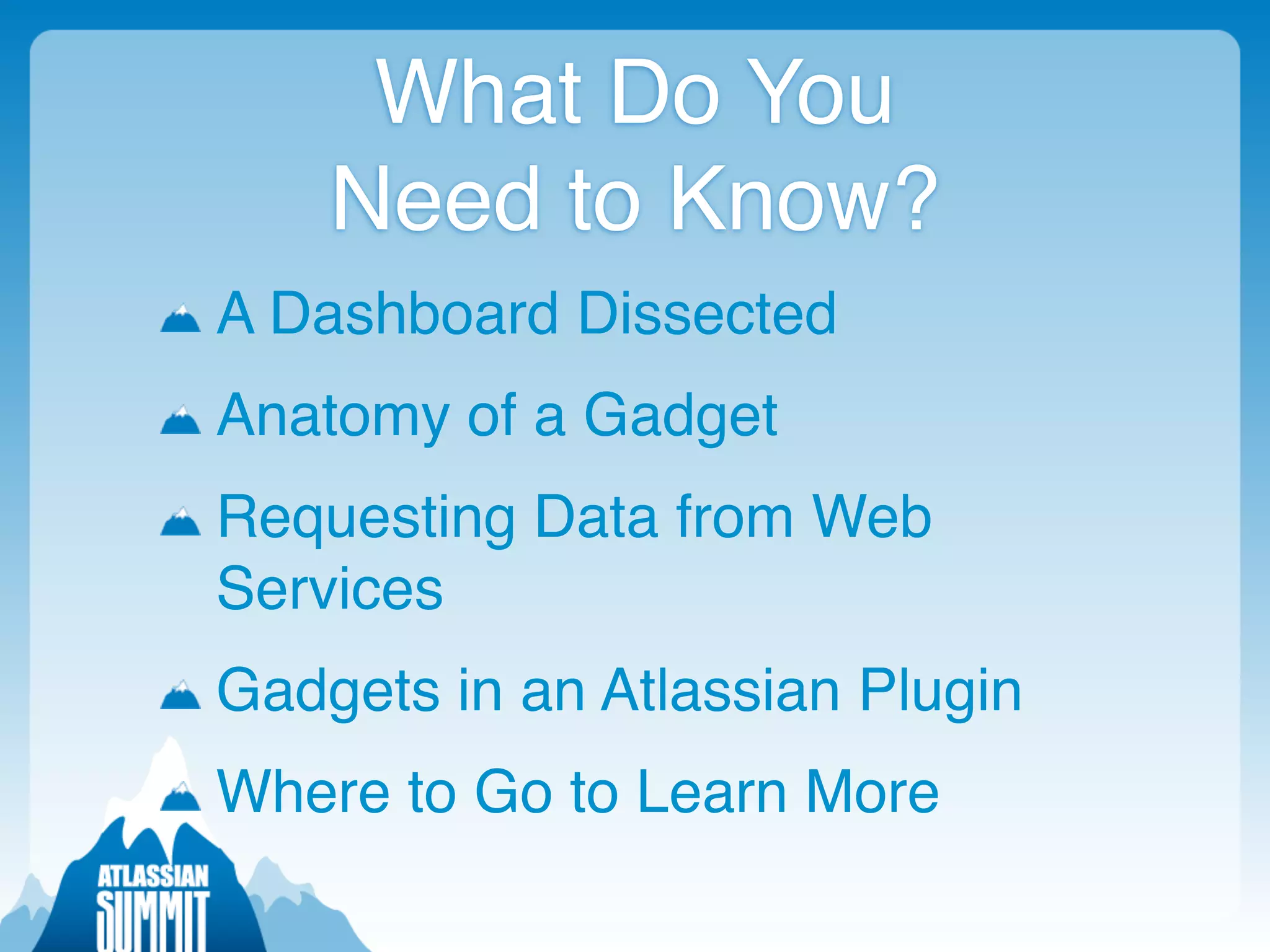 Intro Open Social and Dashboards