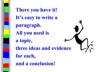 Paragraph Rags Introduction to Paragraphs | PPT