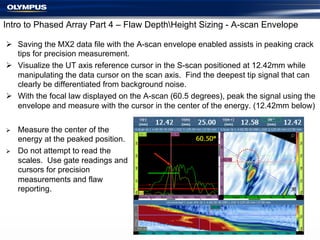 Introduction to Phased Array Using the OmniScan MX2 - Part Four | PDF