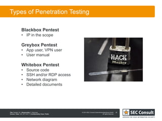 Pentest 101 @ Mahanakorn Network Research Laboratory | PDF