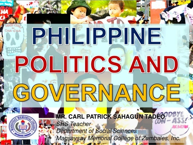 Introduction To Philippine Politics And Governance