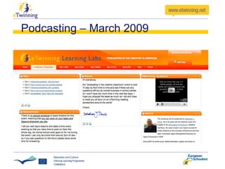 Podcasting – March 2009 