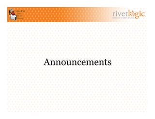 ARTISANS OF OPEN SOURCE




Announcements
 