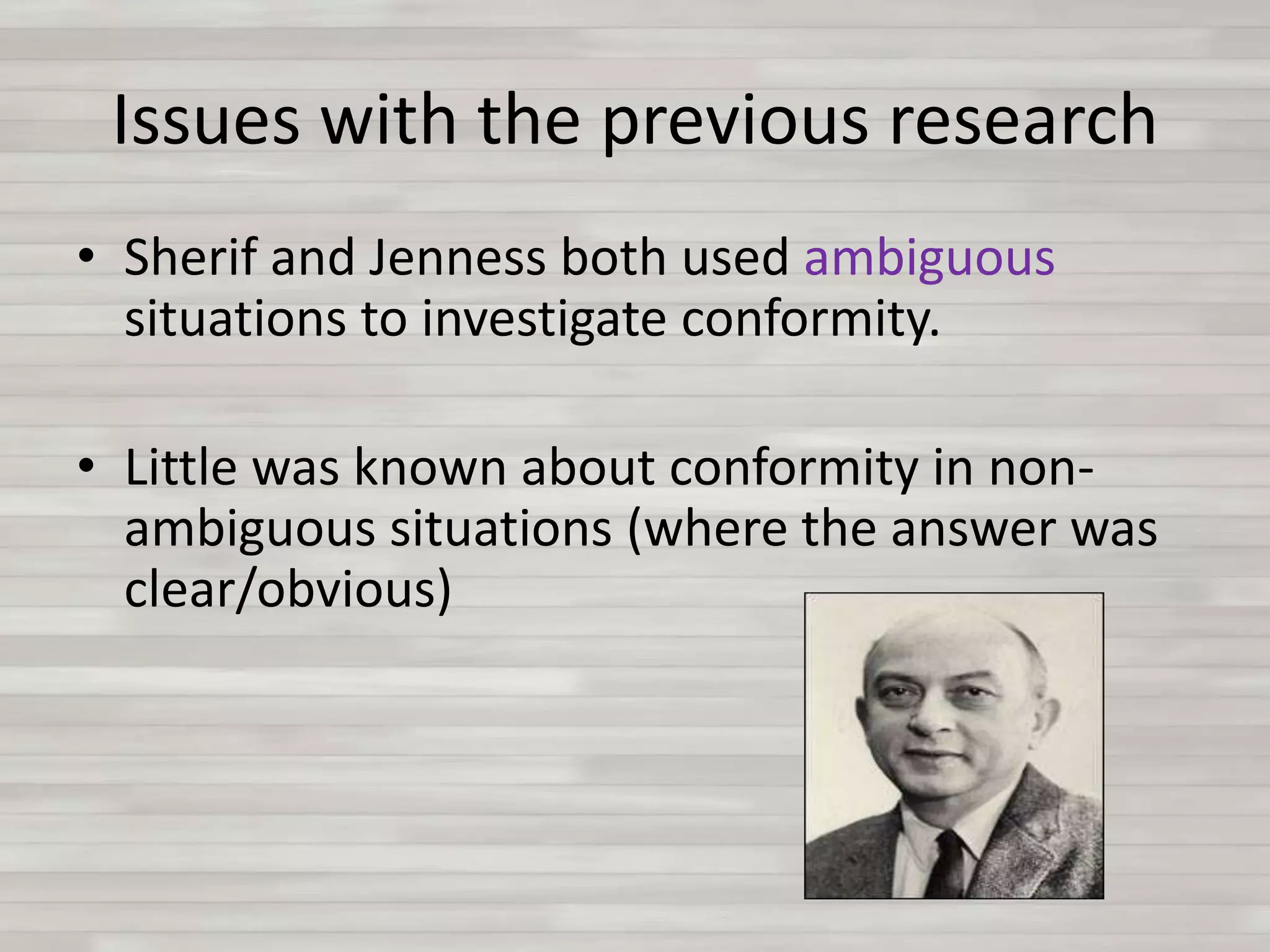 Introduction to Social Psychology - conformity | PPTX