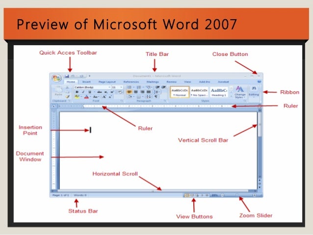 introduction to presentation word processing software microsoft word presentation