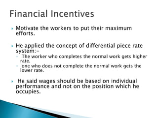 Standards should de maintained in respect of instruments and tools, period of work, working condition, cost of production etc. Standardisation