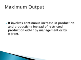 Principles of Scientific Management