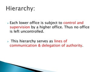 Proper place for everything and everything at its proper place. (Material order) Similarly, Right man at the Right place. (social order) Exact knowledge of human requirement and resources and constant balance between them is requiredOrder