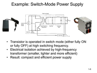 Transformer Switching Program Example Power Electronics- a brief Introduction | PDF